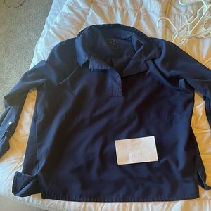 XL figs. Long sleeve. Navy